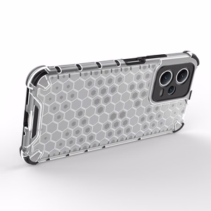 Honeycomb viedtālruņa apvalks Xiaomi Redmi Note 12 5G / Poco X5 5G bruņu hibrīda apvalks melns