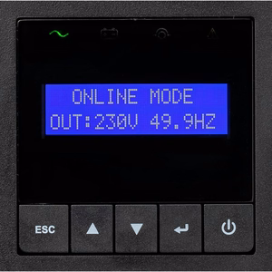 Eaton 9E3000IR nepārtrauktas barošanas avots (UPS) dubultā konversija (Online) 3 kVA 2700 W
