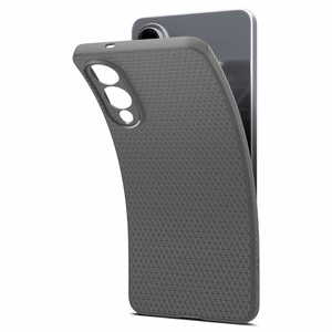 Чехол Spigen Liquid Air для Samsung Galaxy S25 Edge - серый