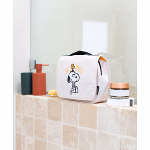 Snoopy pakarināma ceļojumu kosmētikas soma