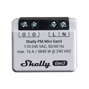 Shelly PM Mini Gen3 Controller, WiFi/Bluetooth