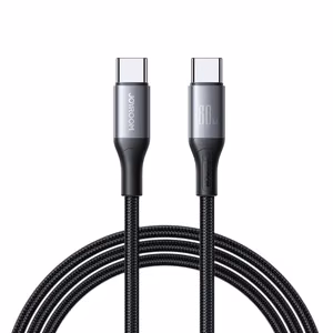 Joyroom S-A28 Flash sērijas 60W USB-C - USB-C kabelis 1 m - melns