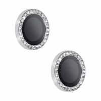 Aizsargstikls HARD DIAMOND kamerai (OBJEKTĪVS) Iphone 17 sudraba (2 gab. objektīviem)