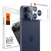 Spigen Optik Pro XL kameras objektiva stikls priekš iPhone 17 Pro - Tumši zils