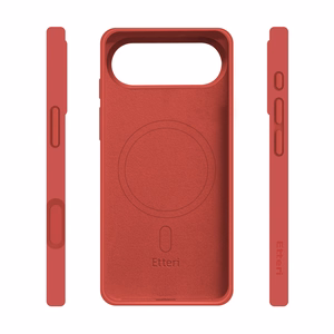 Etteri Silicone Mag case for iPhone 17 Air raspberry
