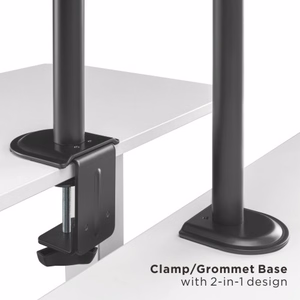 Trīs monitoru 17"-27" galda stiprinājums