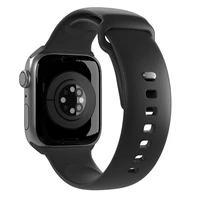 Puro Icon silikona siksniņa Apple Watch 38/40/41 mm - melns (2 gab.)