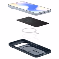 Spigen Thin Fit Mag Magnētiskais MagSafe viedtālruņa apvalks Google Pixel 10 / 10 Pro - grafīta krāsas