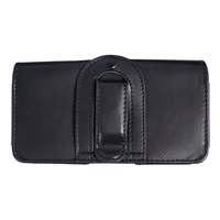 Horizontāls universāls apvalks CLASSIC 100A modelis 2 (Samsung I9000 / 9100 Galaxy S /S8530 Wave II) melns