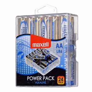 MAXELL sārmainā baterija LR6 VALUE BOX, 24 gab.