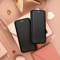 Telefona Maciņš "Smart Diva" Samsung A256 A25 5G Melns