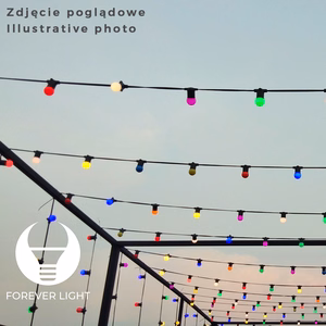 Forever Light LED spuldze E27 G45 2W 230V violeta 5 gab.