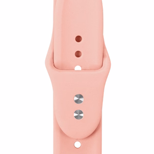 Crong Liquid siksniņa Apple Watch 38 / 40 / 41 / 42 mm, laša rozā