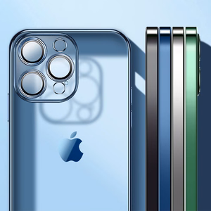 Joyroom Chery Mirror apvalks iPhone 13 Pro metāla rāmis sudraba (JR-BP908 sudraba)