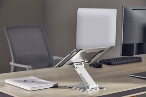 Gembird NBS-D1-03 laptop stand sudraba 39.6 cm (15.6")