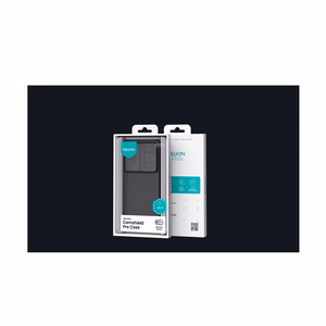 Nillkin CamShield Pro maciņš Samsung Galaxy S26 caurspīdīgs melns