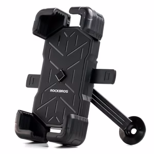 Rockbros 25210030007 tālruņa turētājs motociklam - melns