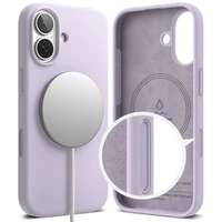 Ringke Silikona Magnētiskais viedtālruņa apvalks iPhone 17 - Violets