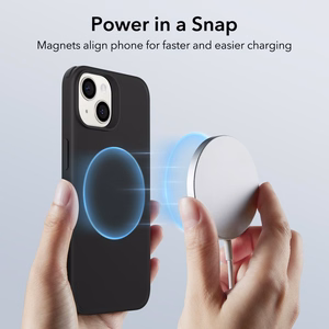 ESR Classic Hybrid Halolock Magnētiskais viedtālruņa apvalks MagSafe iPhone 14 Plus - Melns