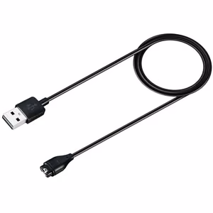 Magnētiskais lādētājs Garmin viedpulksteņiem ar USB-A - melns