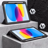 Tech-Protect Endurance apvalks iPad 10.9” 10 / 2022 / 11” 11 / 2025 - melns