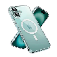 Uzaļš Classy Clear Magnetic Maciņš with MagSafe iPhone 16 Plus - Clear