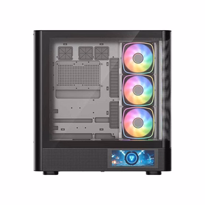 MODECOM Volcano AQ400 ARGB Midi melns