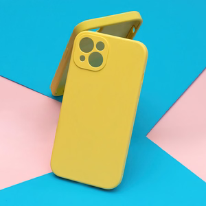 Mag neredzamais viedtālruņa apvalks iPhone 14 Pro 6,1" pasteļdzeltena