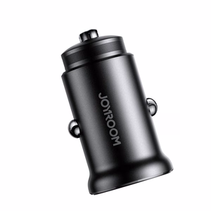 Joyroom JR-CCN05 automašīnas lādētājs USB-C / USB-A 30W, melns