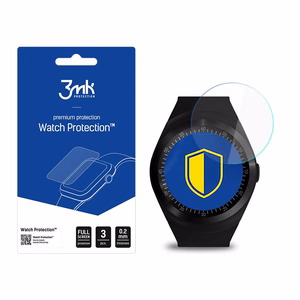 3mk Watch Protection FlexibleGlass – viedpulksteņa ekrāna aizsargs modelim Media-Tech Round Watch GSM MT855