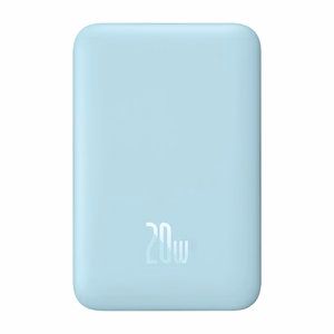 Powerbank Baseus Magnetic Mini 10000mAh, USB-C 20W MagSafe (zils)