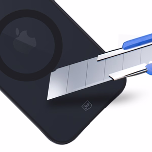 3mk dūmakains magnētiskais viedtālruņa apvalks ar MagSafe iPhone 14 Plus - daļēji caurspīdīgs