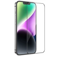 Borofone Aizsargstikls BF6 Diamond Armor Pilns Ekrāns HD iPhone 15/16 - 10 gab