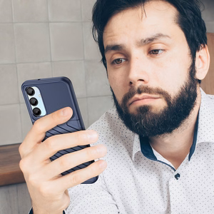 Thunder apvalks Samsung Galaxy A26 silikona bruņu - zils