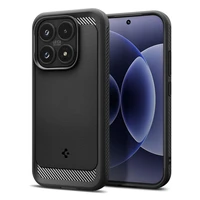 Spigen Rugged Armor korpuss Xiaomi 17 - melns