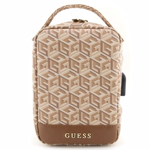 Guess Soma GUHBHGCFSEW Organizer brūns/brūns GCube Stripe
