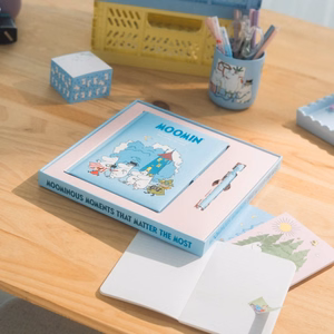 Moomins A5 piezīmju grāmatiņa ar pildspalvu