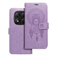 MEZZO grāmatas apvalks XIAOMI Redmi Note 14 PRO 5G / 14 PRO PLUS 5G sapņu ķērājs violeta