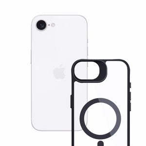 3mk Satin Armor Magnētiskais viedtālruņa apvalks Apple iPhone 16e / SE 4 - caurspīdīgs