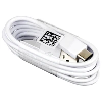 Samsung EP-DN930CWE USB-A – USB-C 3A kabelis 1.2m (lielapjoma – aizvietojošs iepakojums) – balts