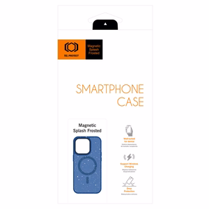 Tel Protect magnētiskais Splash Frosted viedtālruņa apvalks Iphone 11 Pro tumši zils