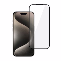 Rūdīts stikls Tel Protect 10X HD DLC Diamond Coating priekš Iphone 15 Pro