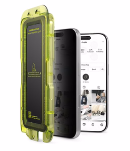Ringke Easy Slide Privacy privātuma rūdītais stikls, 2 gab. komplekts iPhone 18 Pro Max