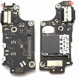 Flex Xiaomi Poco F2 Pro ar uzlādes savienotāju un mikrofonu, SIM kartes kontakts ORG