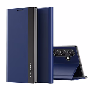Sleep Case Pro Samsung Galaxy S25+ Чехол с откидной крышкой и подставкой - синий