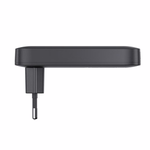 Acefast A100 65W GaN 2 USB-C + USB-A īpaši plāns lādētājs - melns
