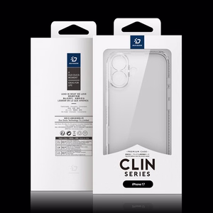 DUX DUCIS case CLIN for IPHONE 17 transparent
