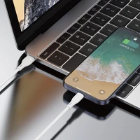 Dudao USB / Lightning 3A 1m balts kabelis (L2L 1m balts)