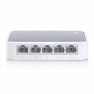TP-Link TL-SF1005D pārvaldīts Fast Ethernet (10/100) balts