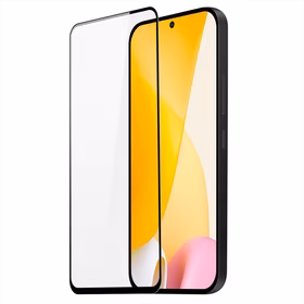 Dux Ducis 9D aizsargstikls Xiaomi 12 Lite 9H ar melnu rāmi